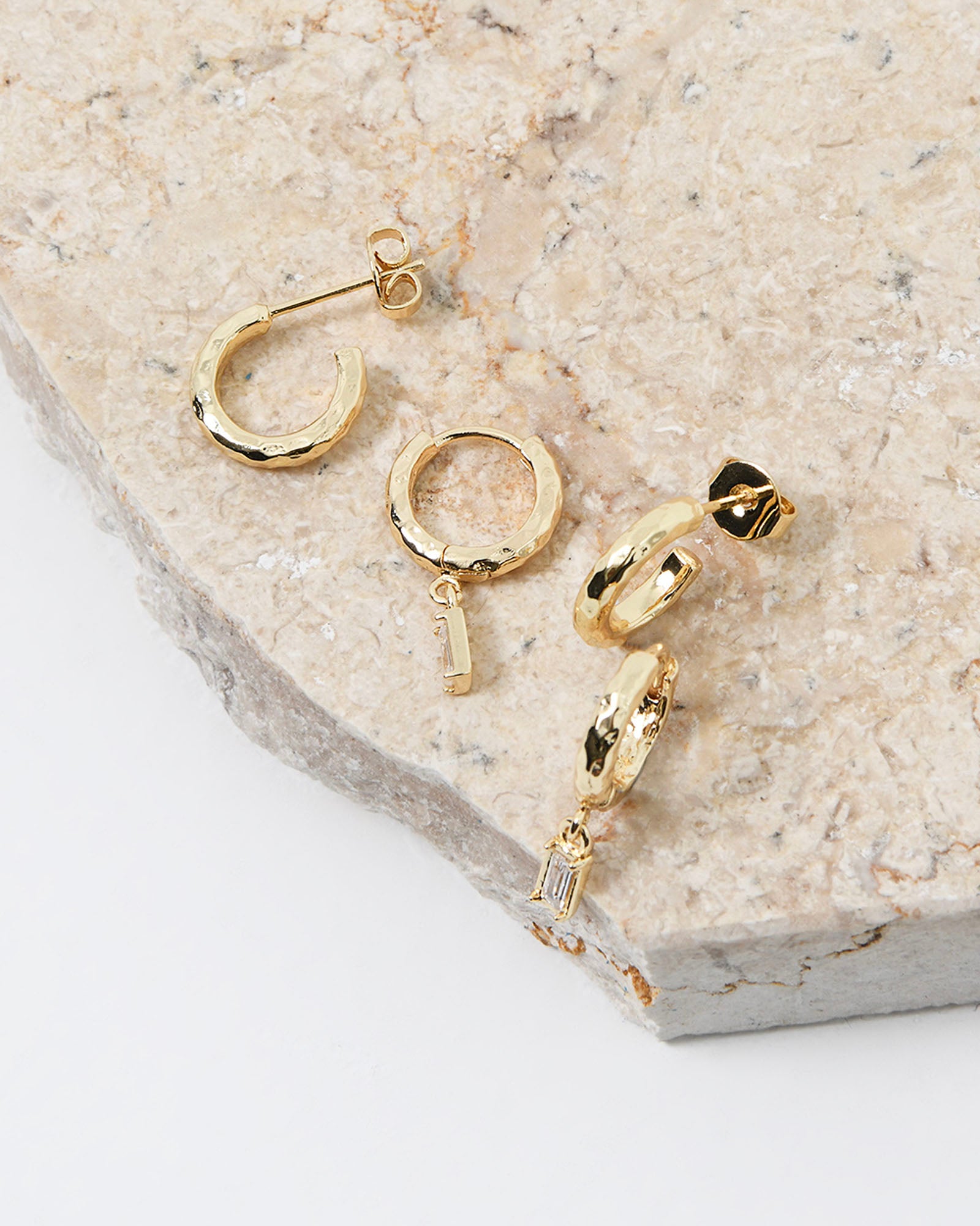 Marie 16k Gold Plated Earrings