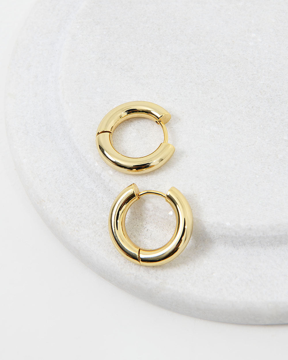 Amie 16k Gold Plated Earrings