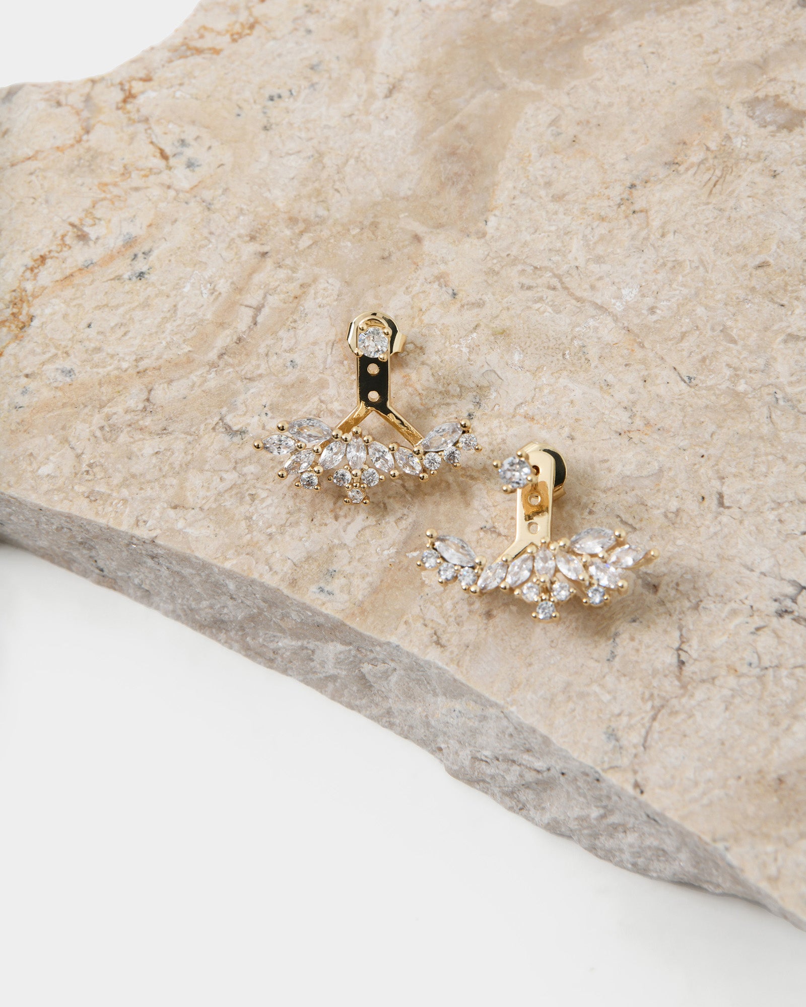 Liah 16k Gold Plated 2 Way Ear