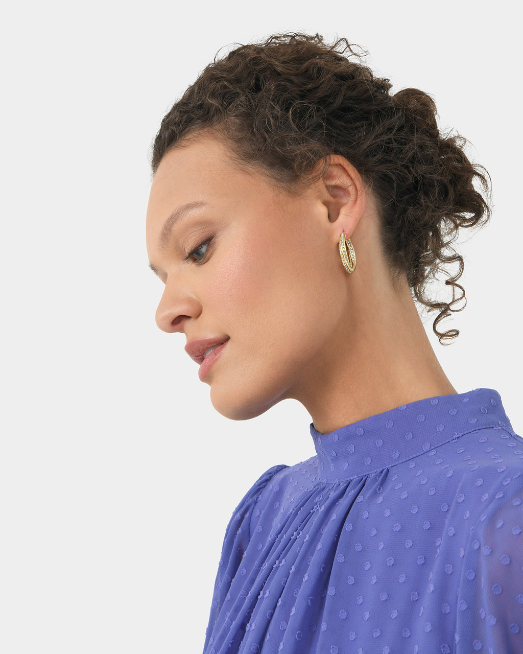 Kylee 16k Gold Plated Earrings