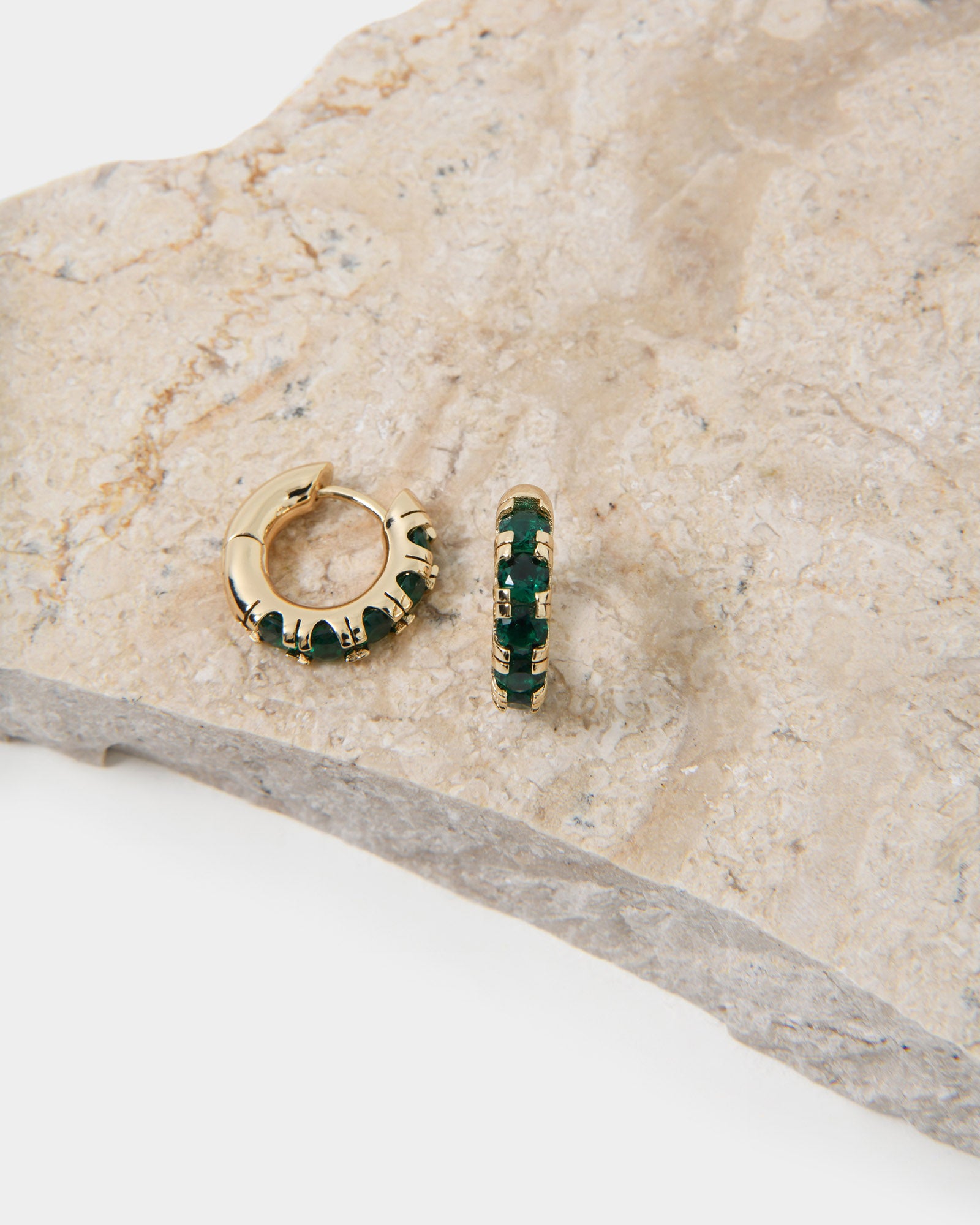 Gemma 16k Gold Plated Earrings