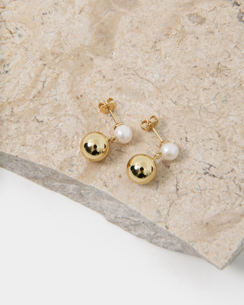 Hanna 16k Gold Plated Earrings