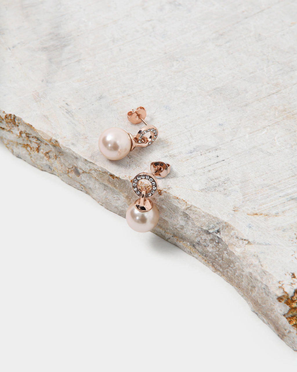 Yvonne Rose Gold Earrings