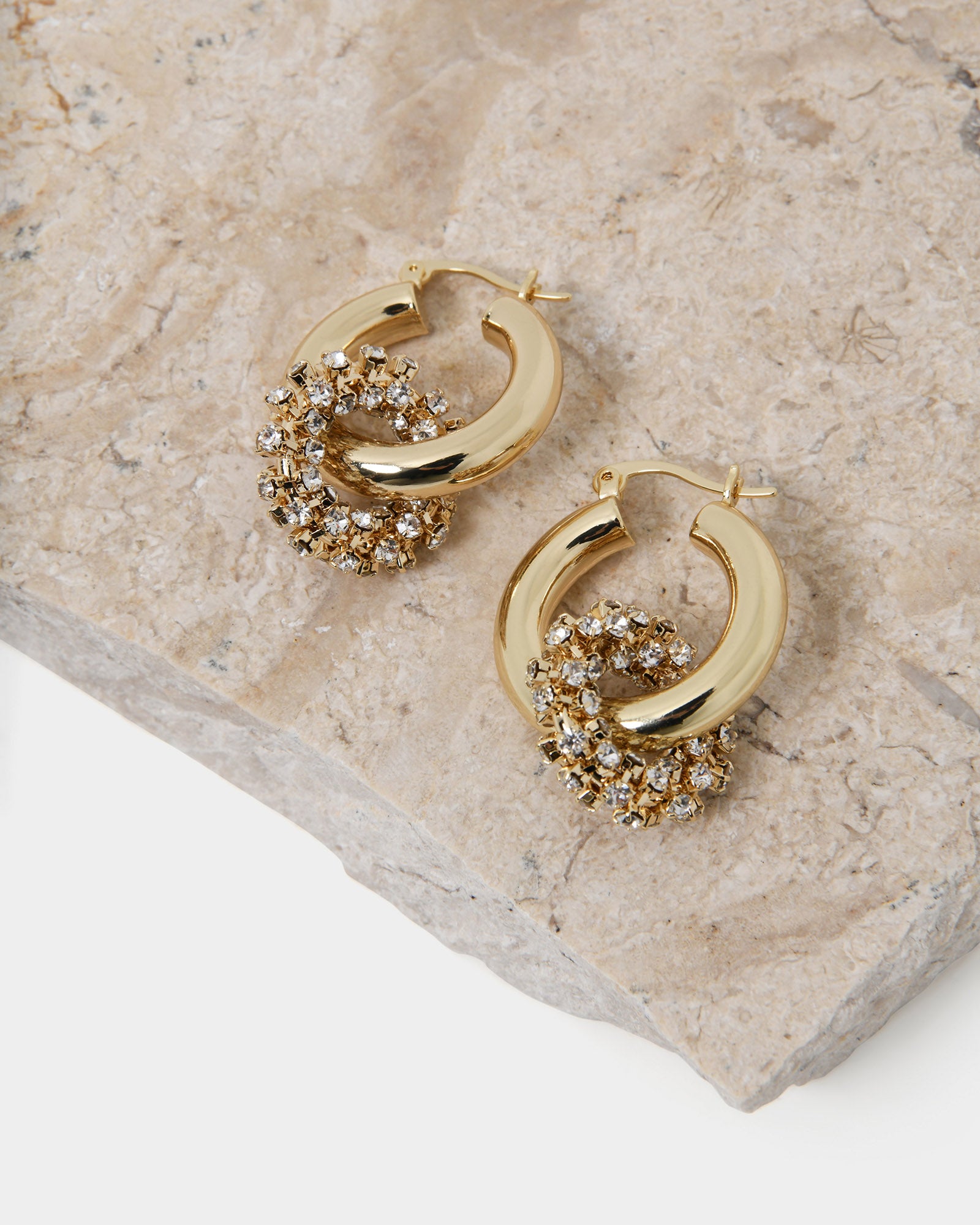 Wanda 16k Gold Plated Earrings