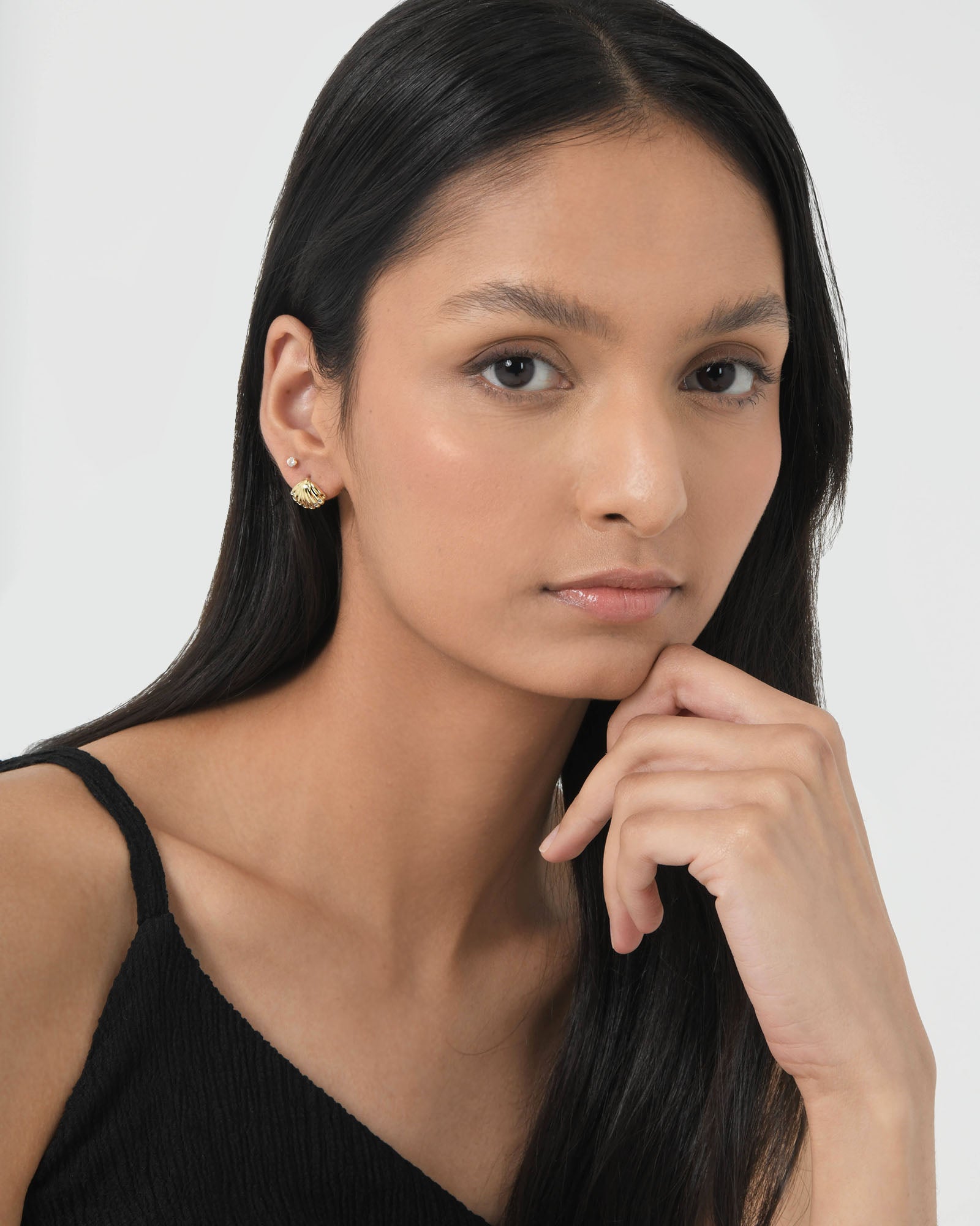 Ayana 16k Gold Plated Earrings