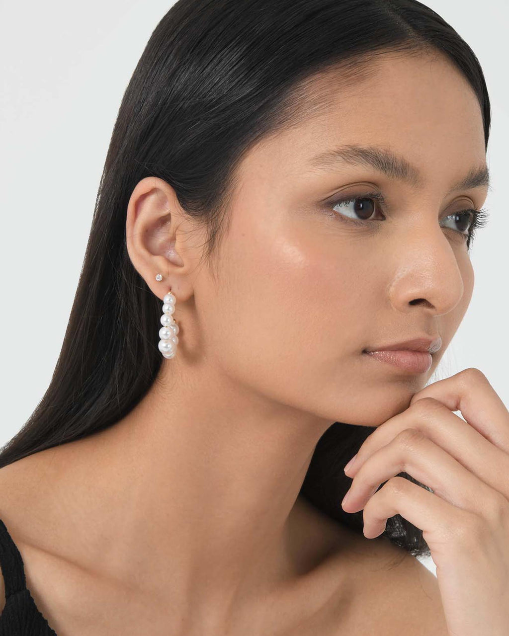 Rebecca Gold Plated Earrings