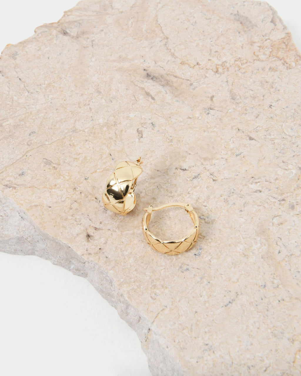 Mazzy 16k Gold Plated Earrings
