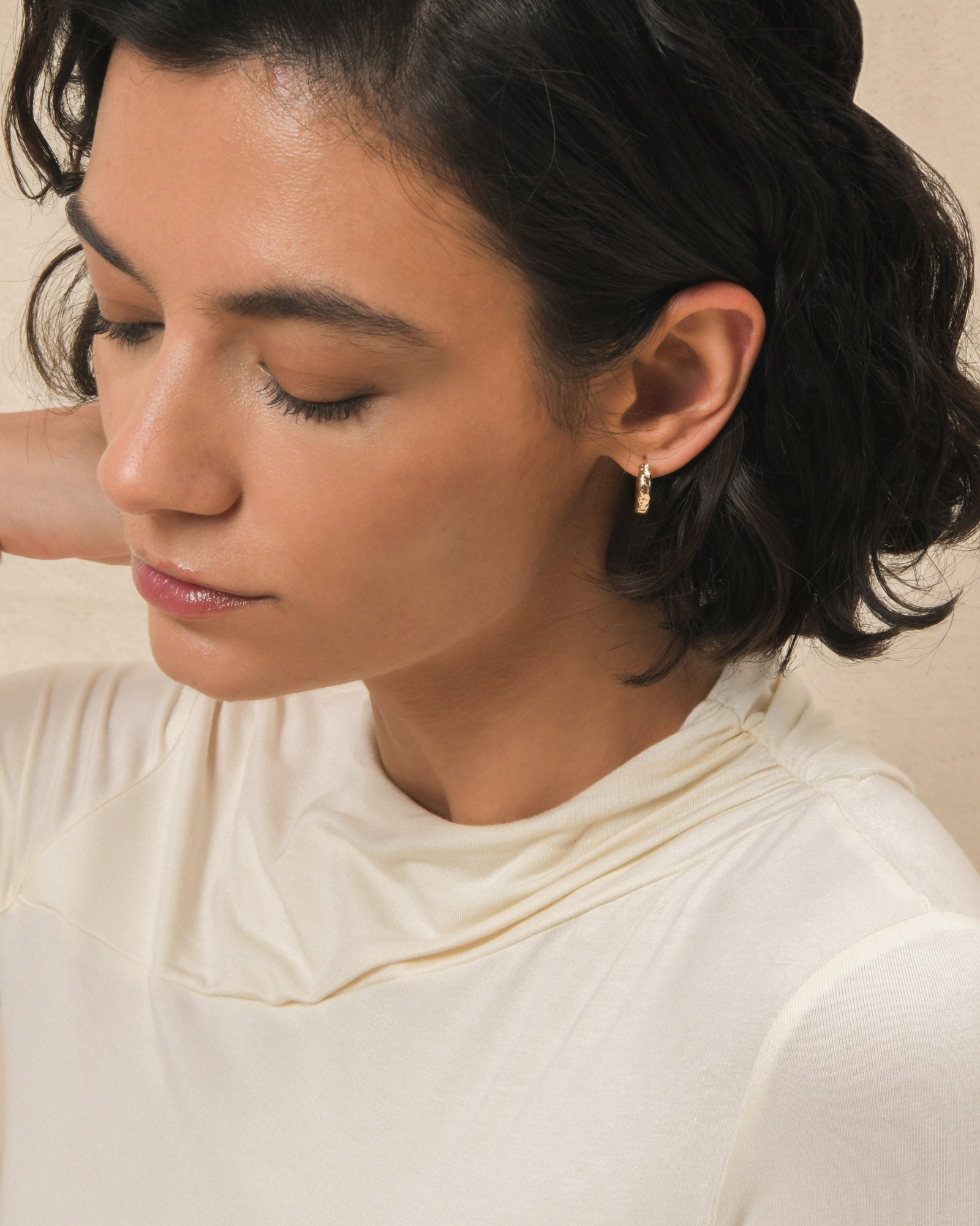 Vania 16k Gold Plated Earrings