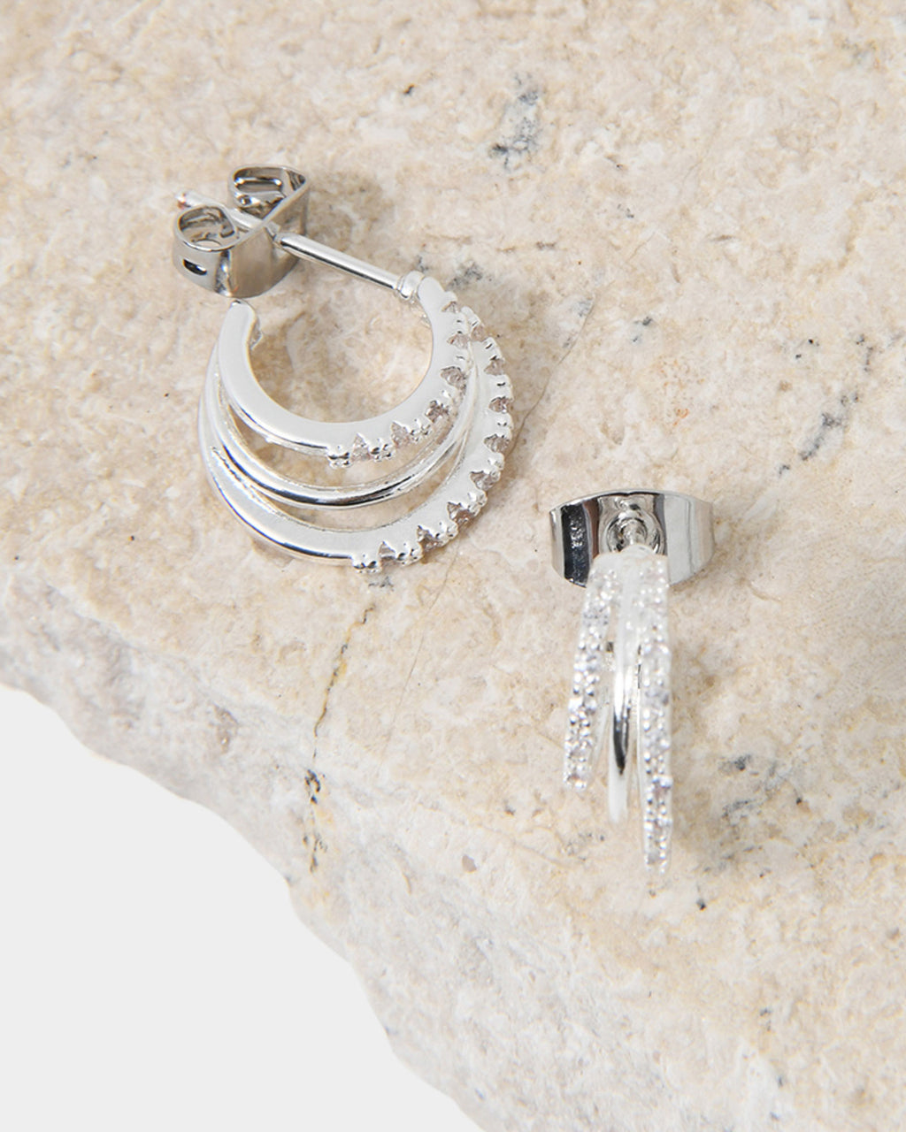 Viviana Silver Earrings