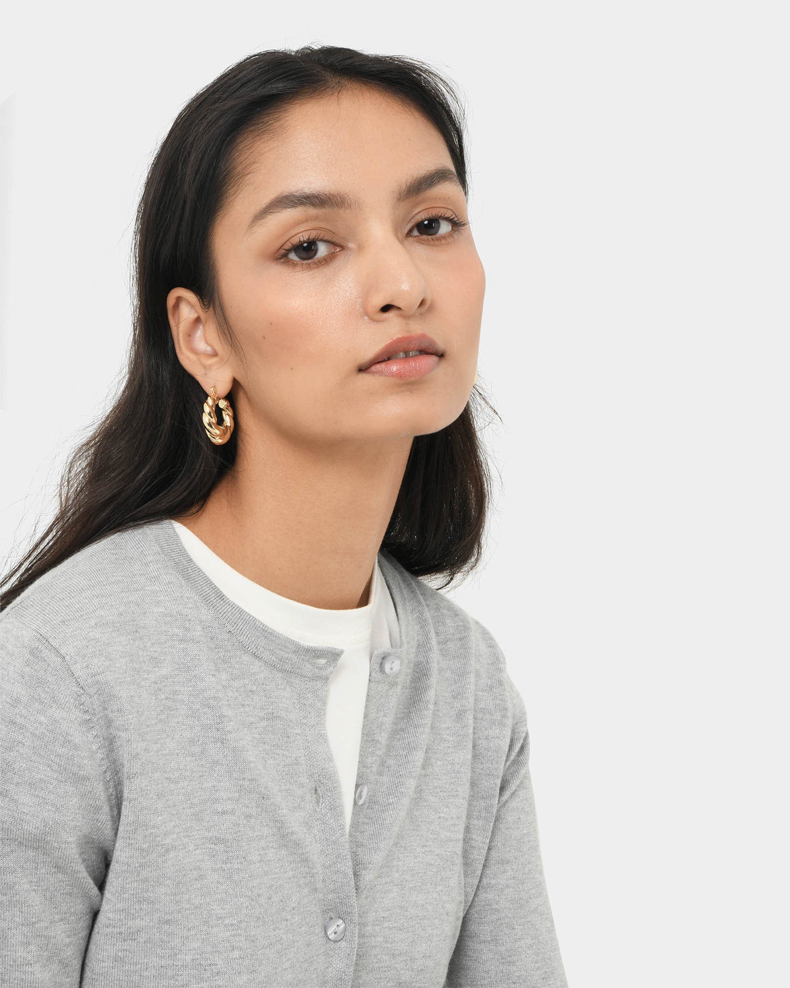 Elle 16K Gold Plated Earrings