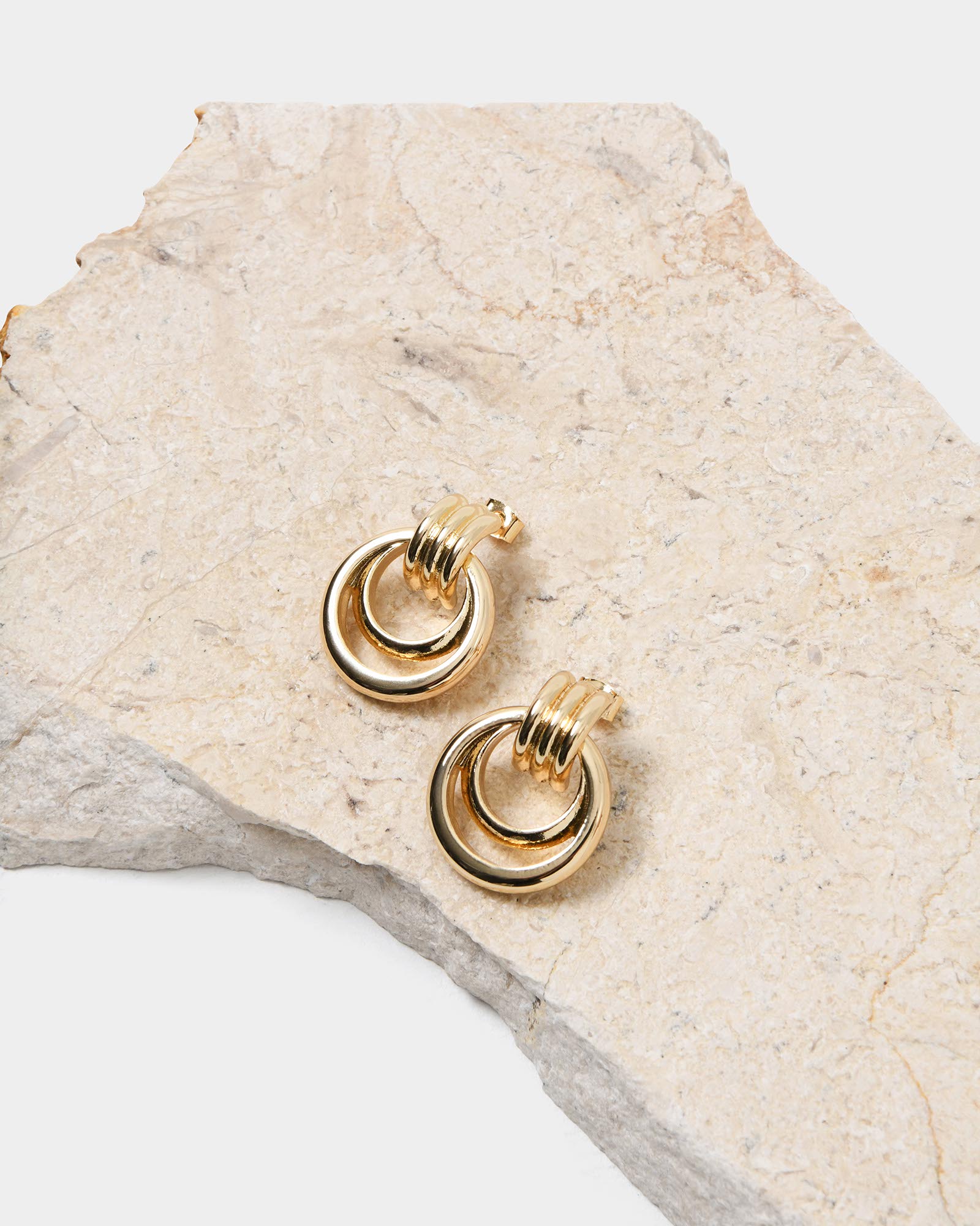 Anne 16K Gold Plated Earrings