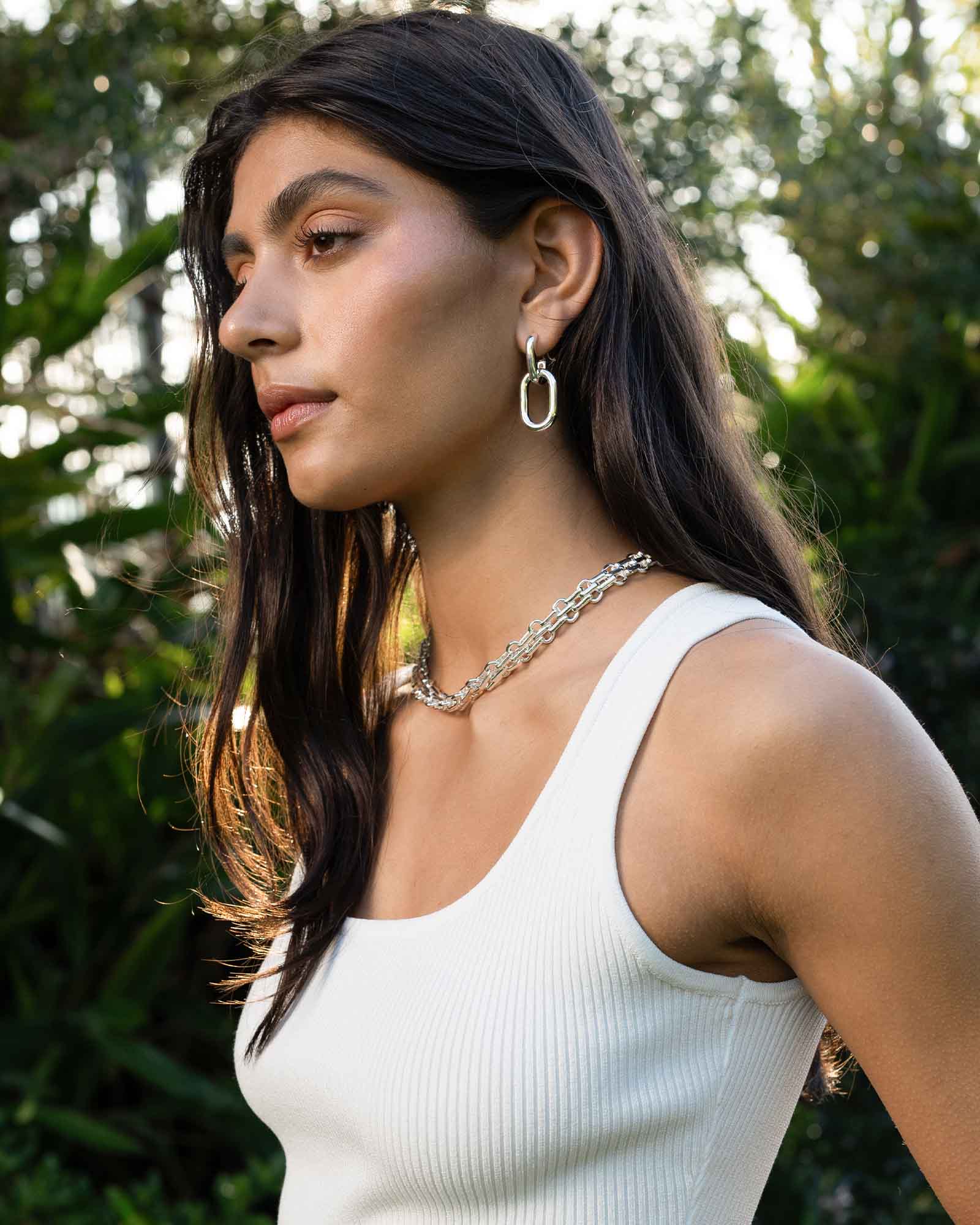 Elvira Silver Earrings