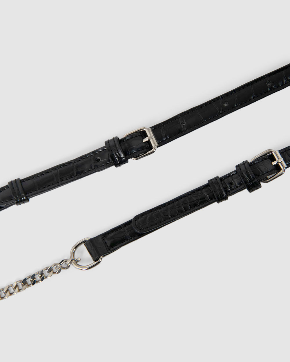 MaceyCroc Embossed 2 Strap Bag