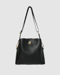 Ellia Leather 3 Strap Bag