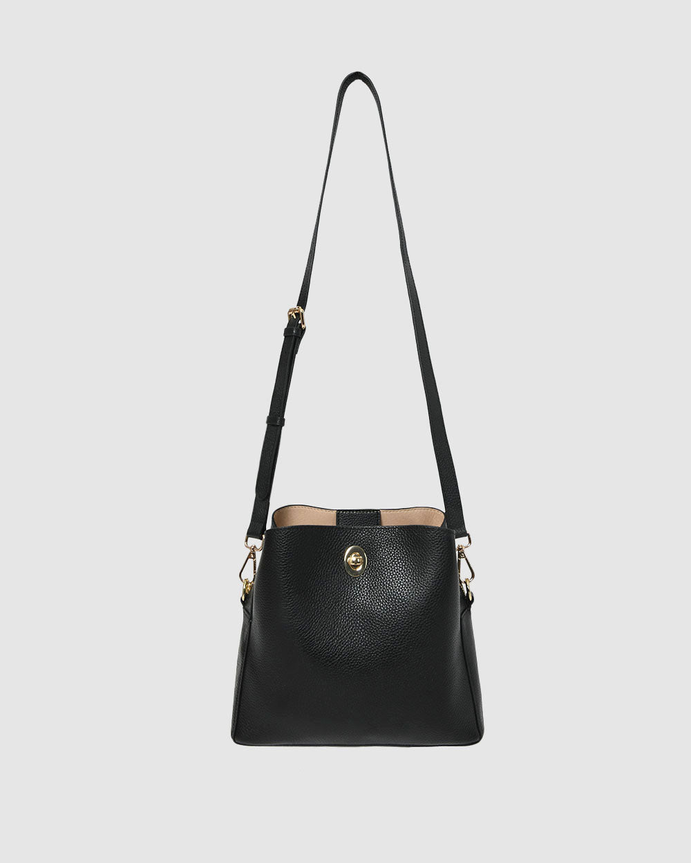 Ellia Leather 3 Strap Bag