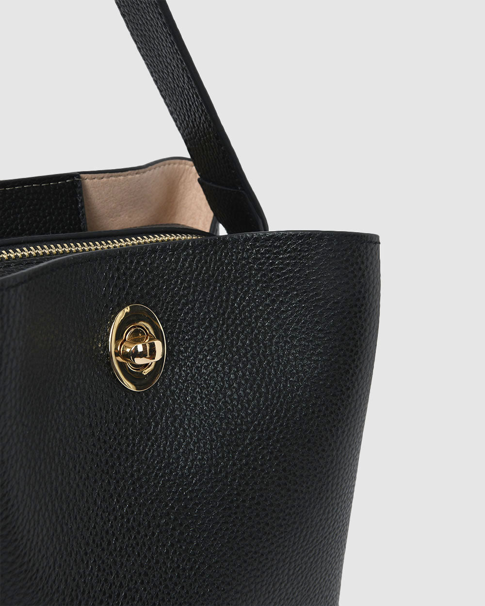Ellia Leather 3 Strap Bag