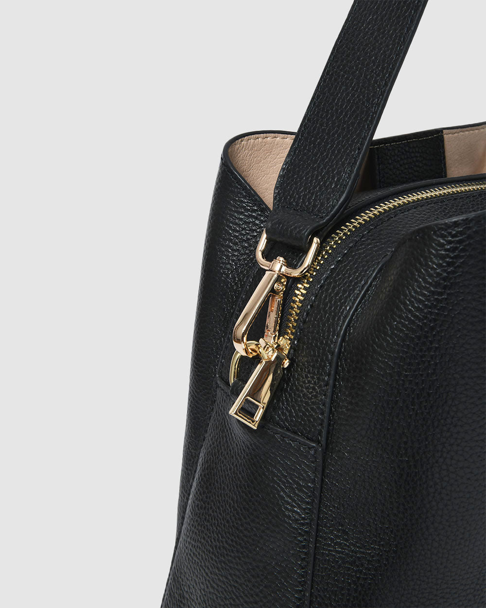 Ellia Leather 3 Strap Bag