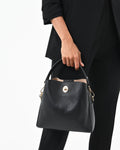 Ellia 2 Leather 3 Strap Bag