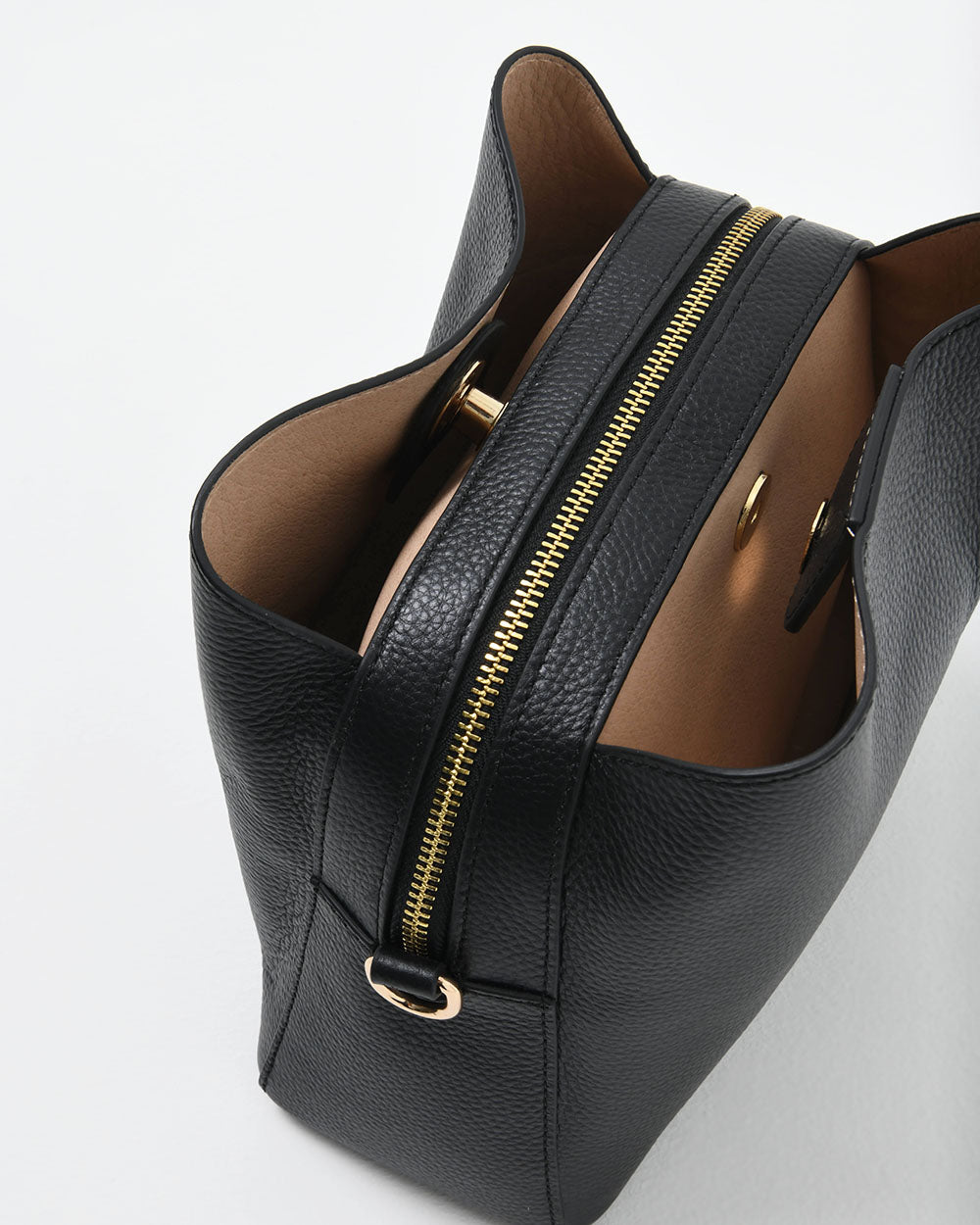 Ellia 2 Leather 3 Strap Bag