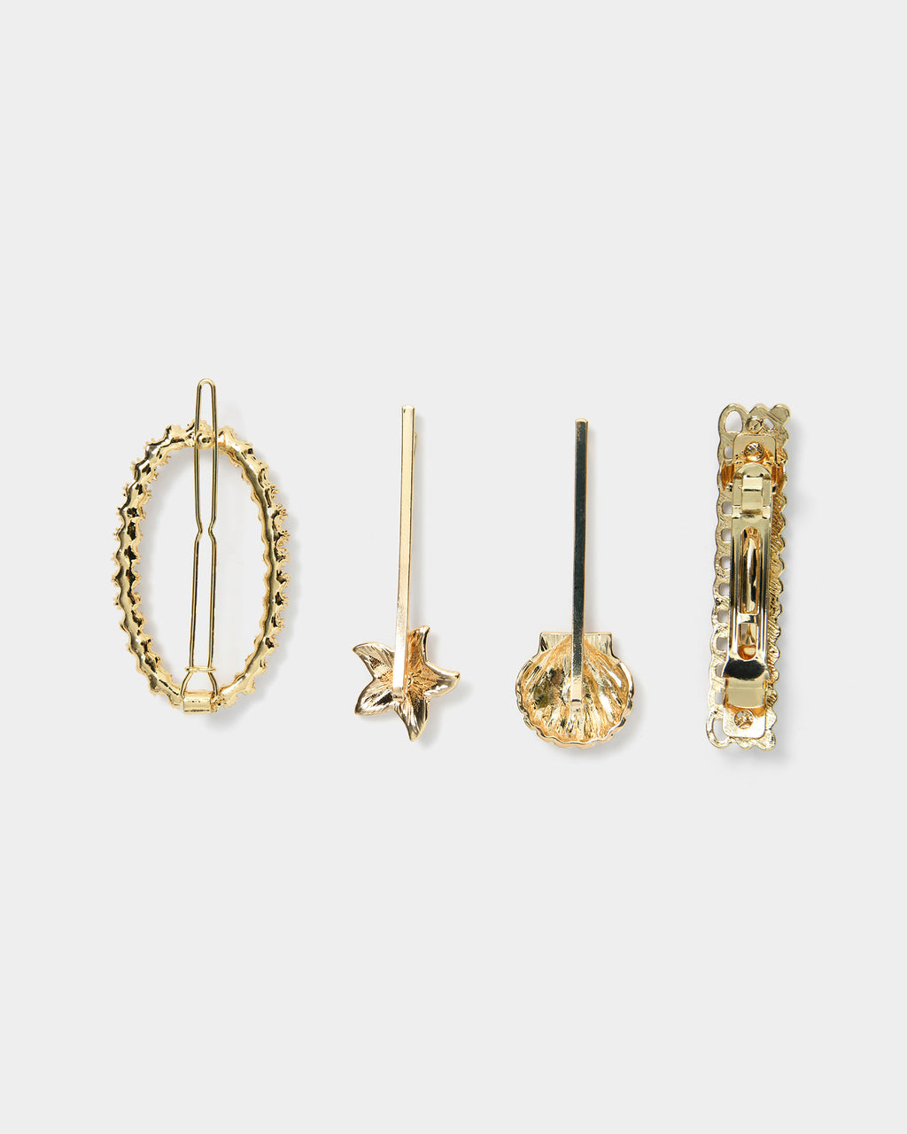 Lila 4pc Hair Pin Set