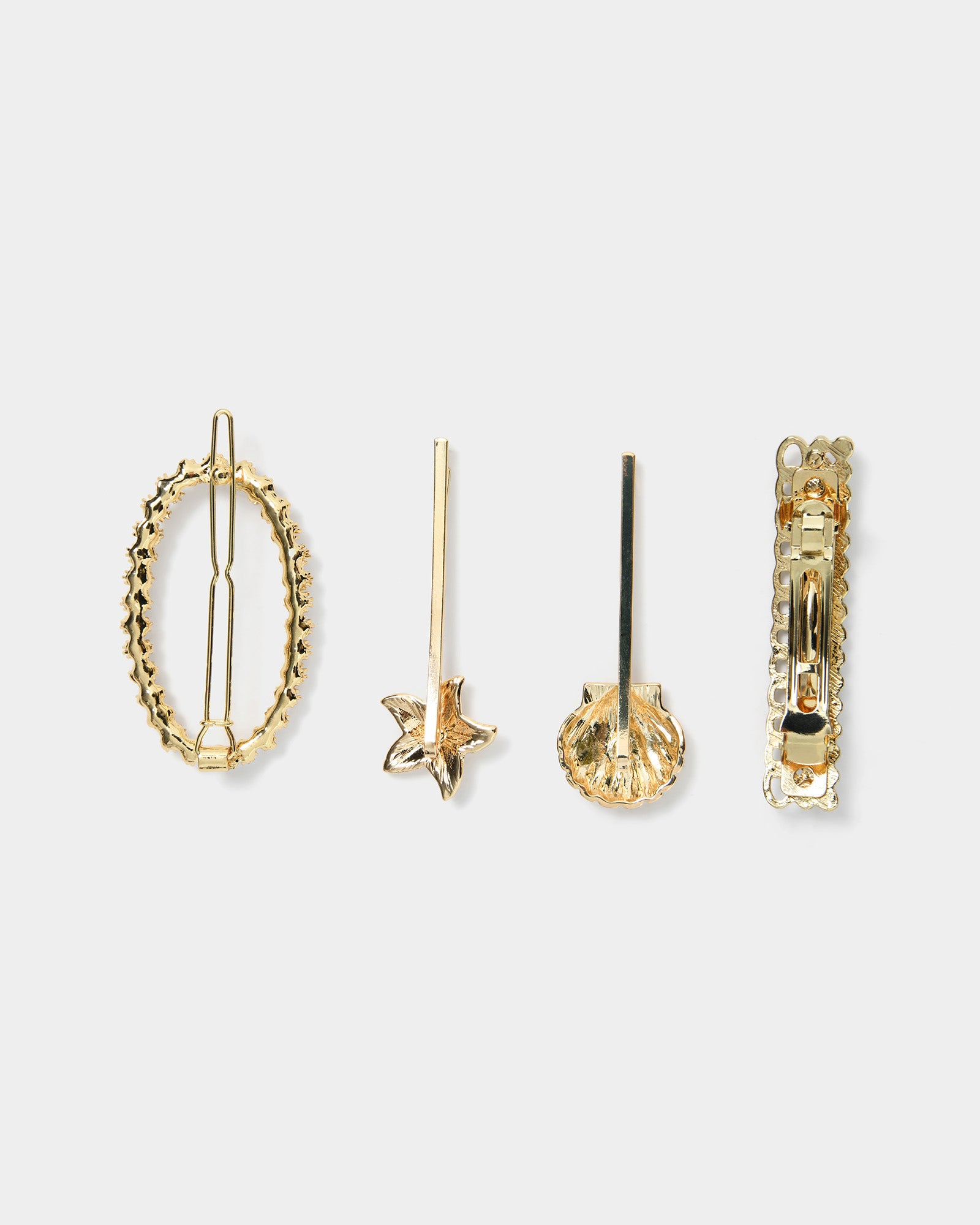 Lila 4pc Hair Pin Set