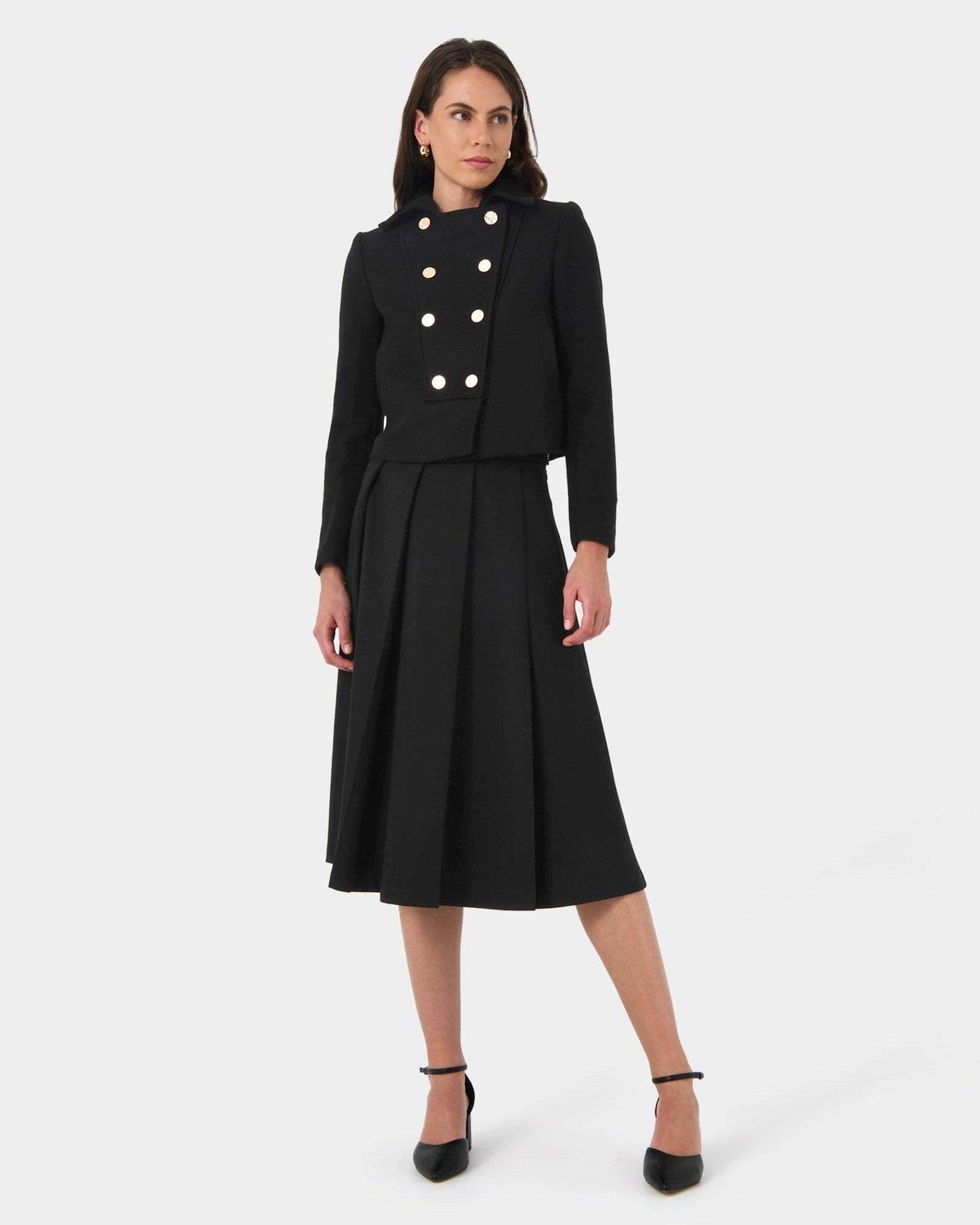 Scout Cropped Wool Jacket