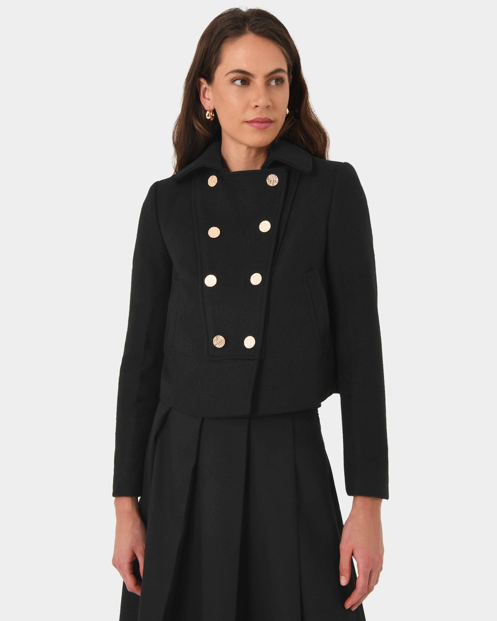 Scout Cropped Wool Jacket