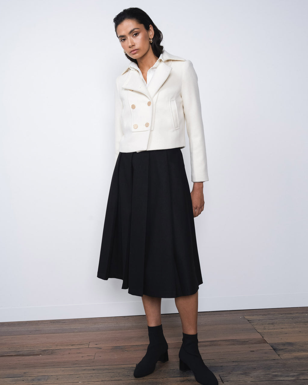 Scout Cropped Wool Jacket