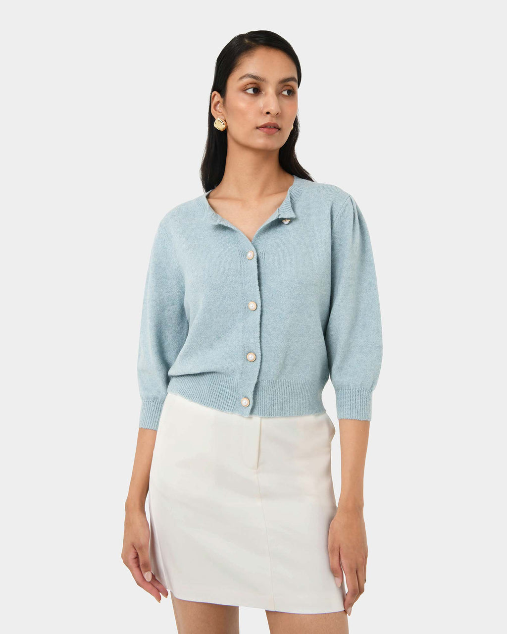 Nia Button Cardigan