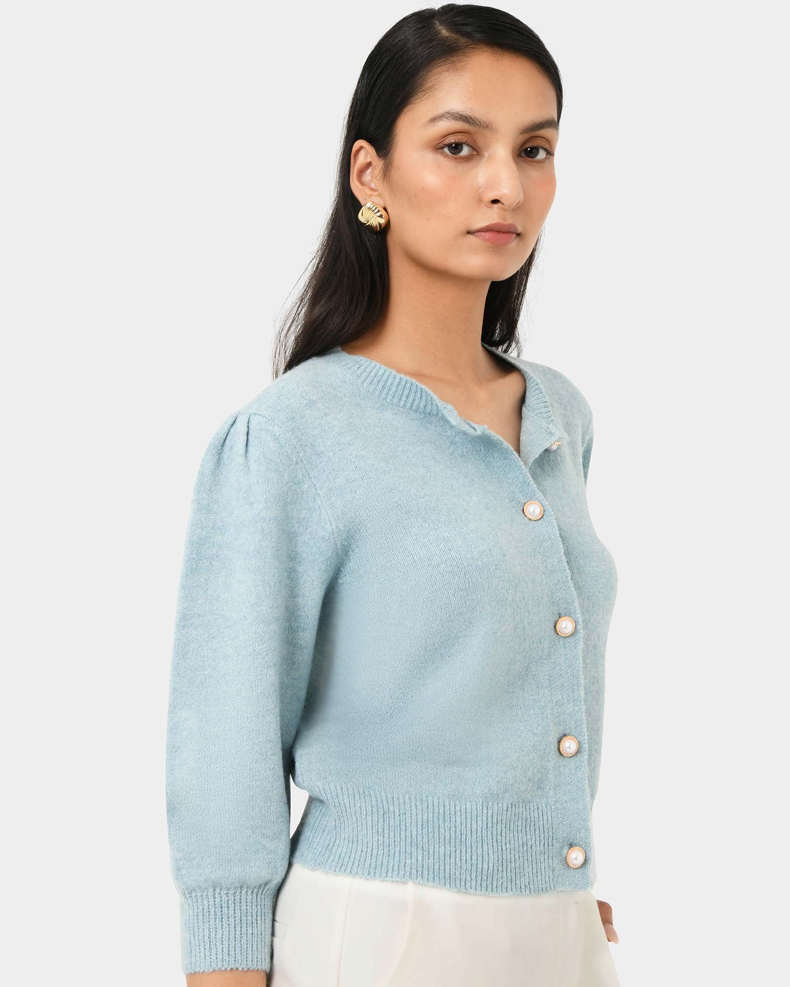 Nia Button Cardigan