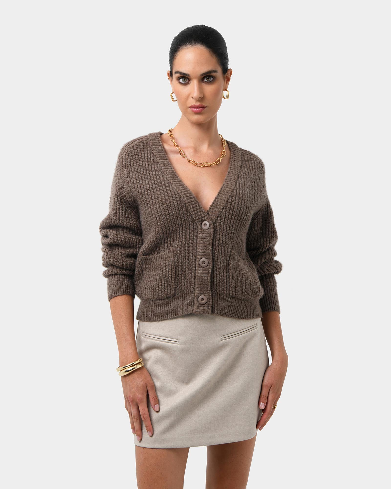 Mel Wool Blend Cardigan