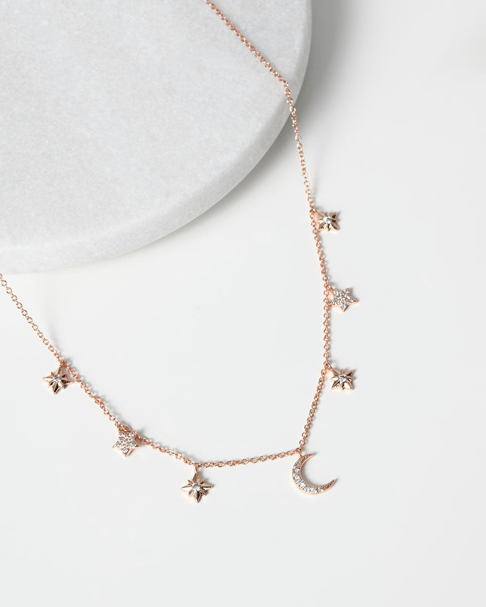 Celina Rose Gold Necklace