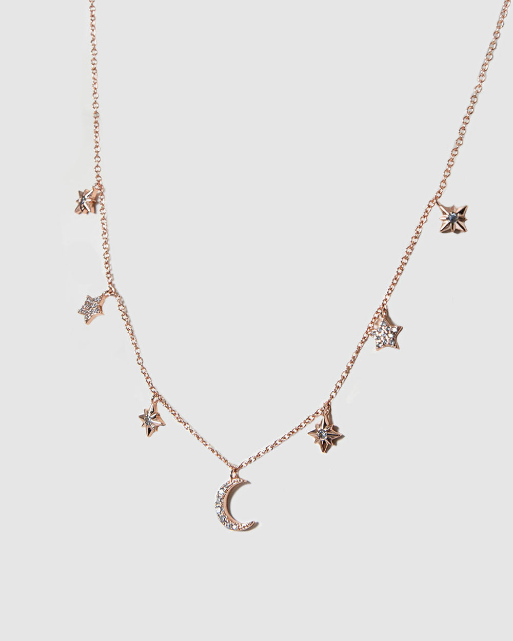 Celina Rose Gold Necklace