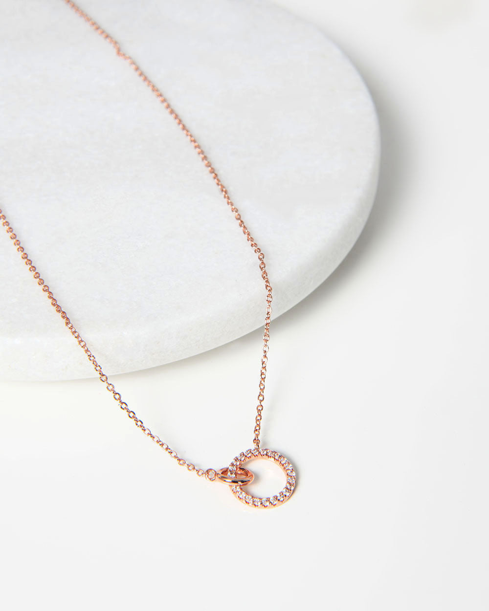 Shayla Rose Gold Necklace