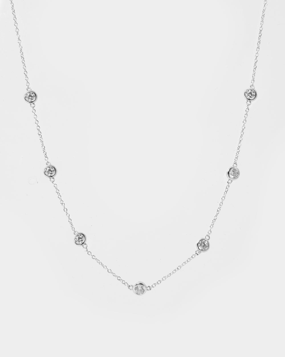 Sara Sterling Silver Necklace