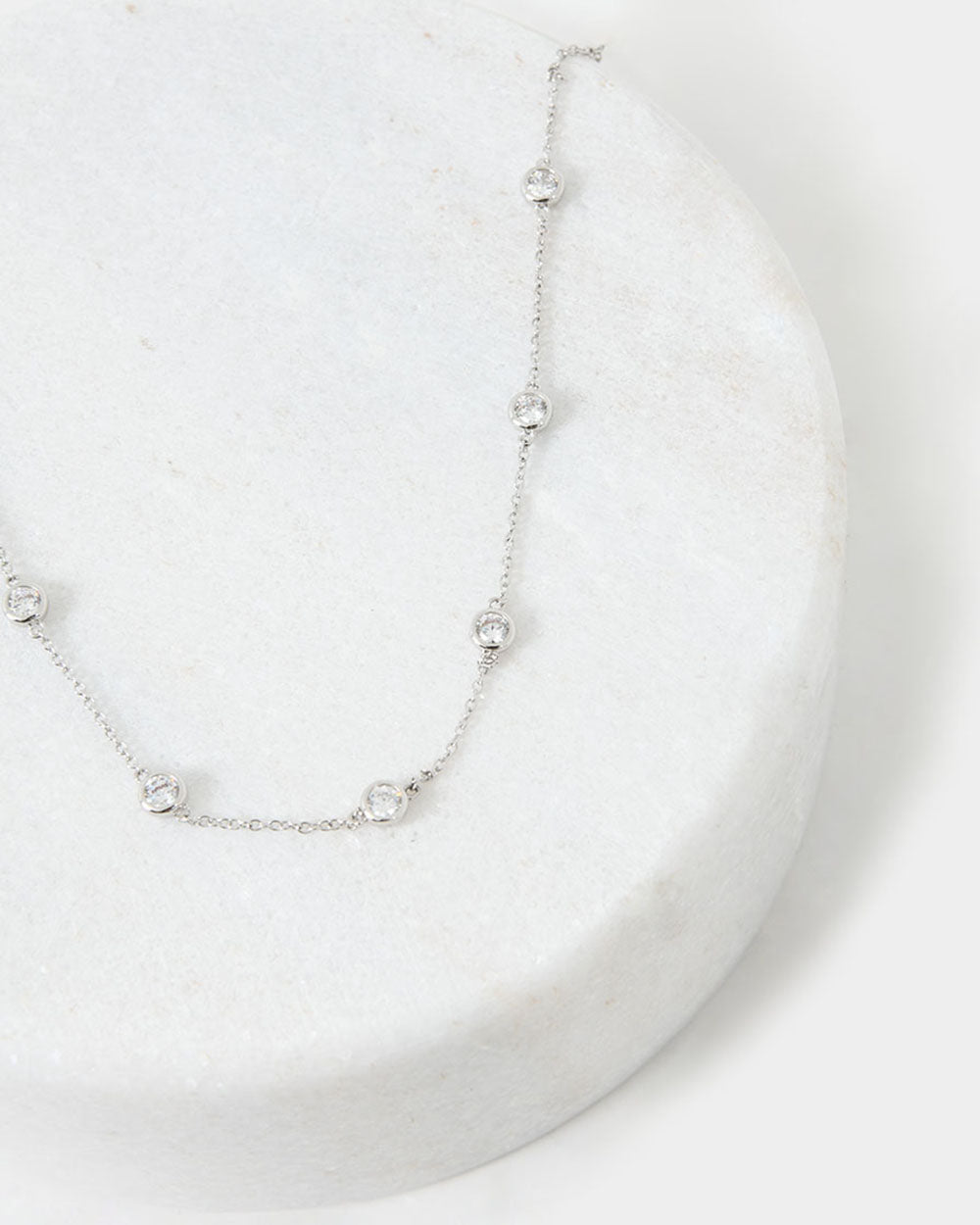 Sara Sterling Silver Necklace