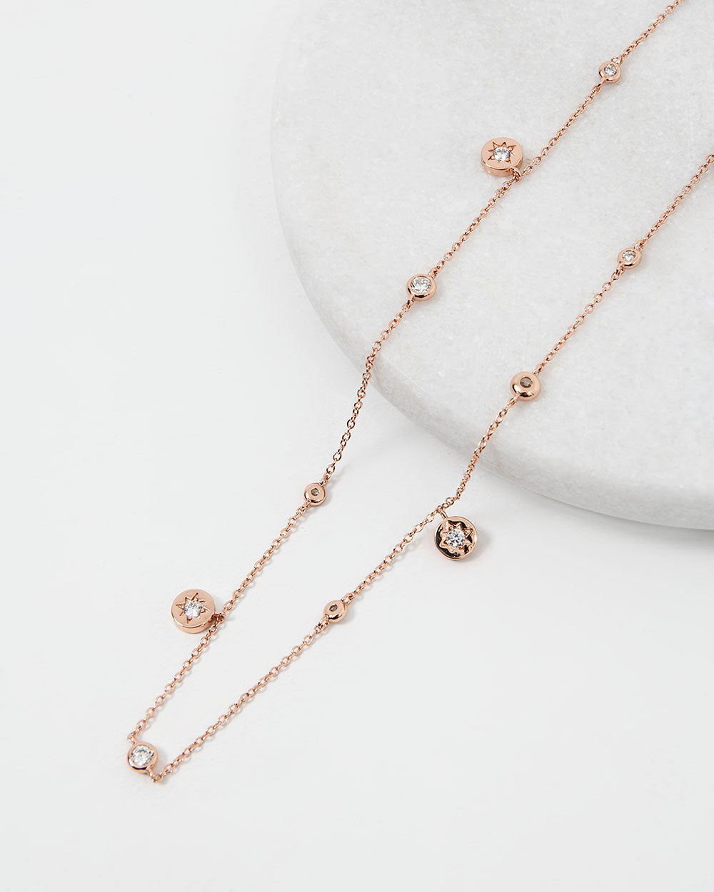 Gianna Rose Gold Necklace