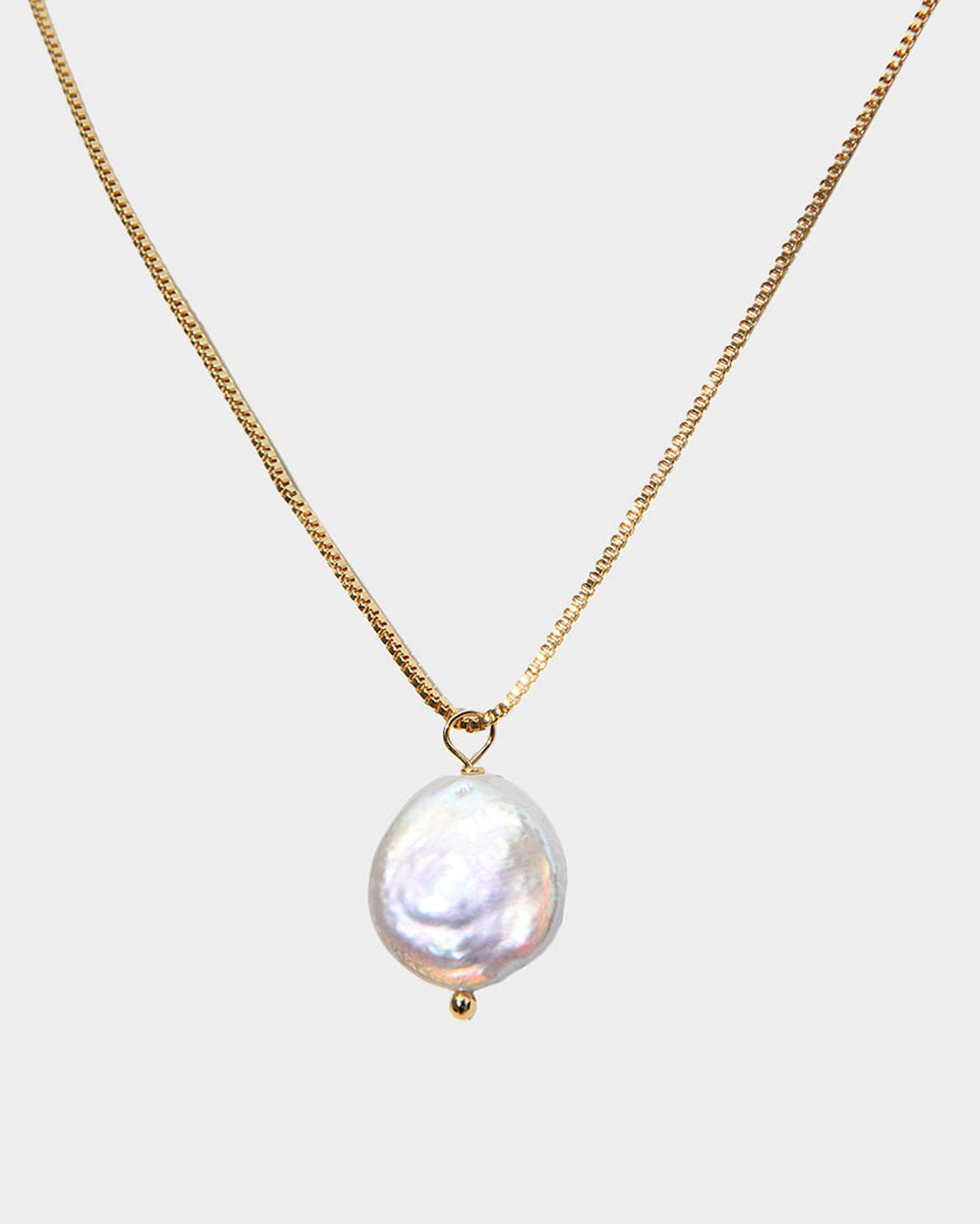 Ines 16k Gold 2pc Necklace Set