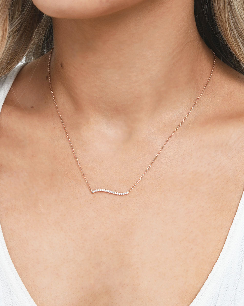 Nadine Rose Gold Necklace
