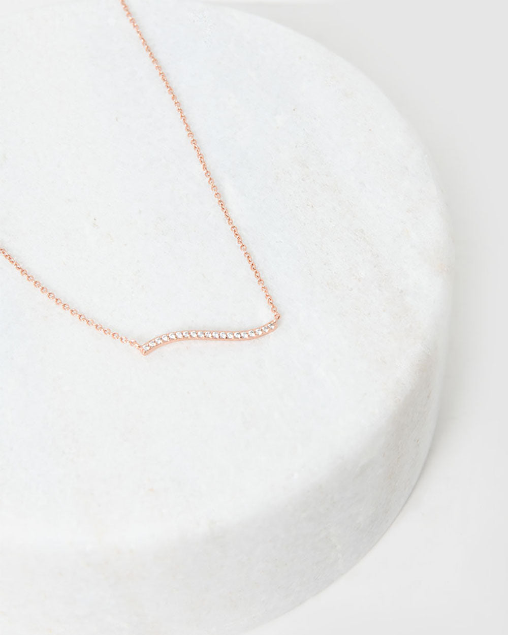 Nadine Rose Gold Necklace