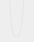 Tori Silver Long Necklace
