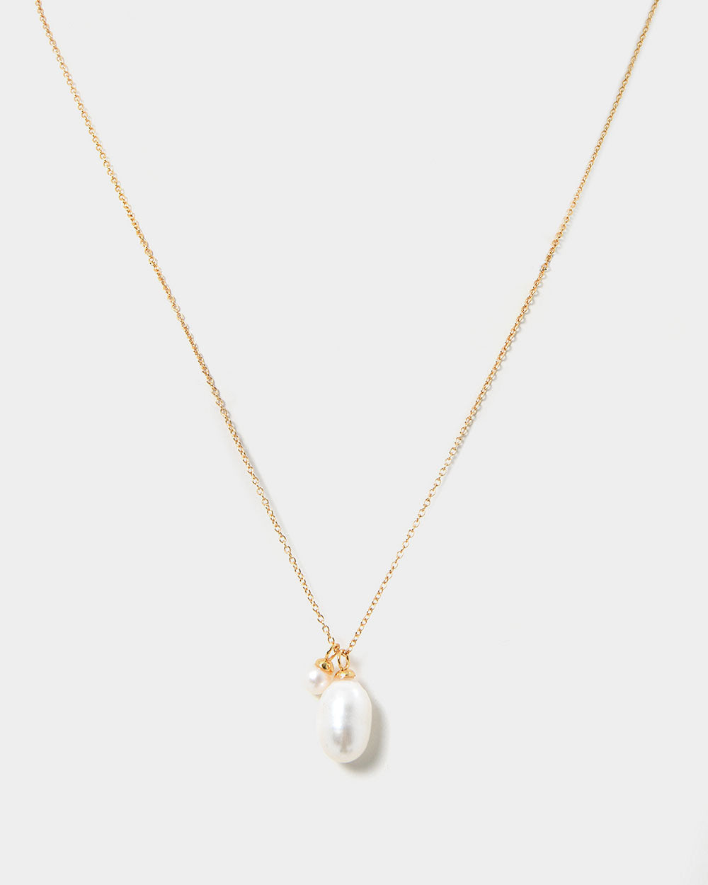 Diane 16k Gold 2pc Necklace