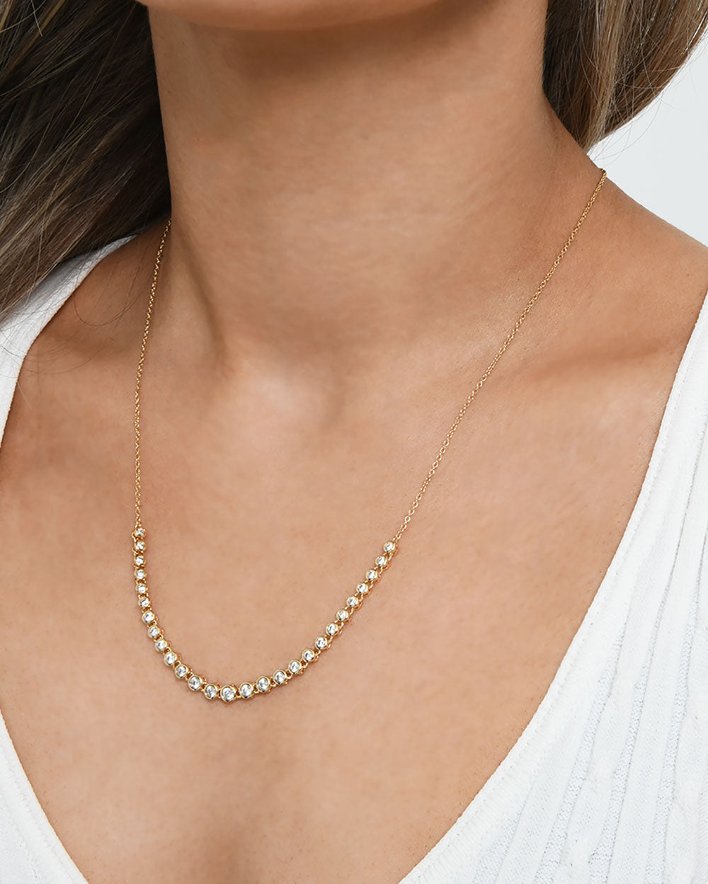 Izabella 16k Gold Necklace