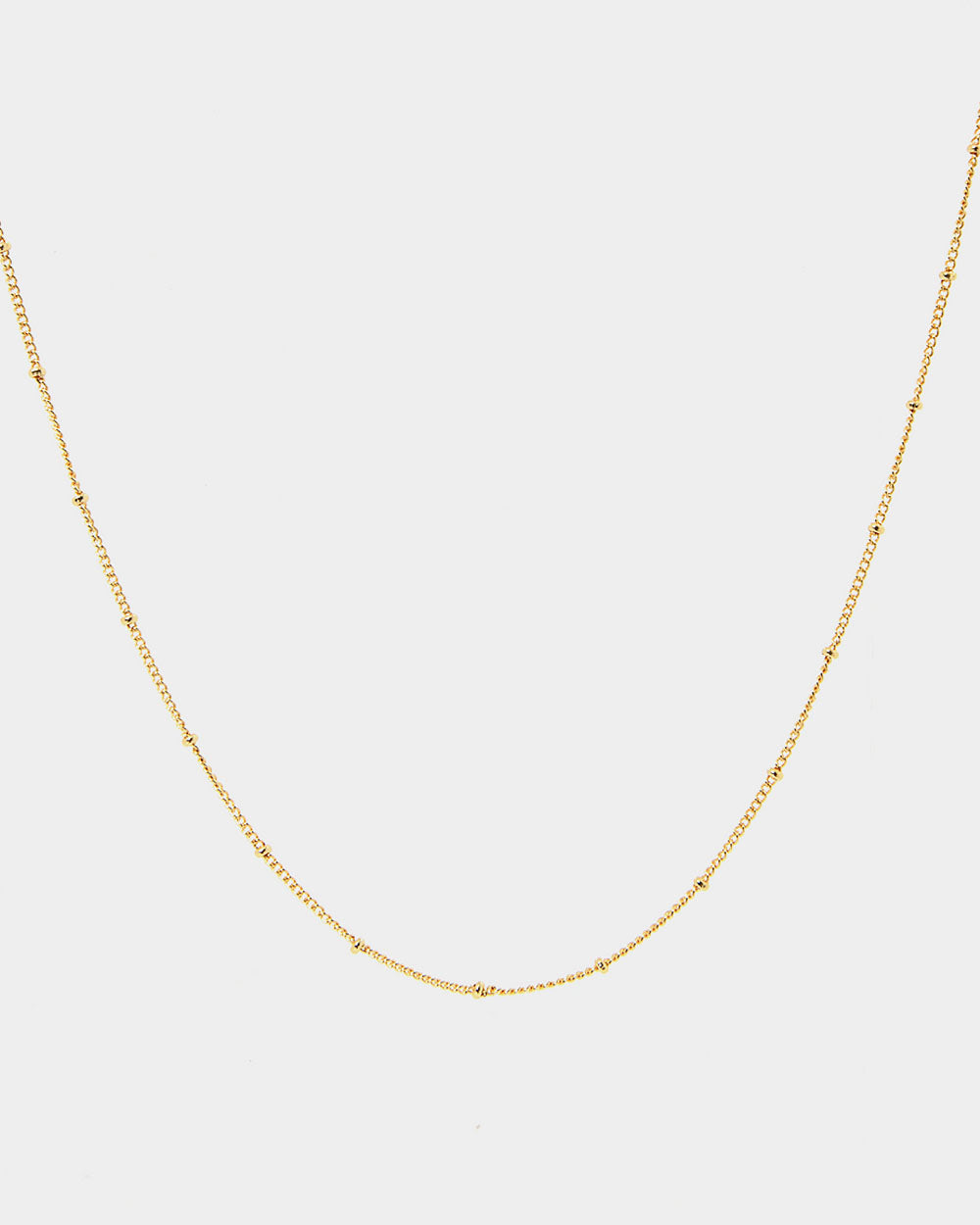 Nyra 16k Gold 2pc Necklace Set
