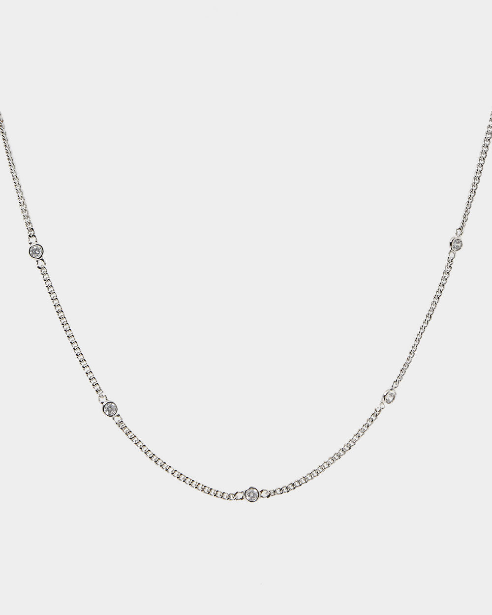 Serene Silver Necklace