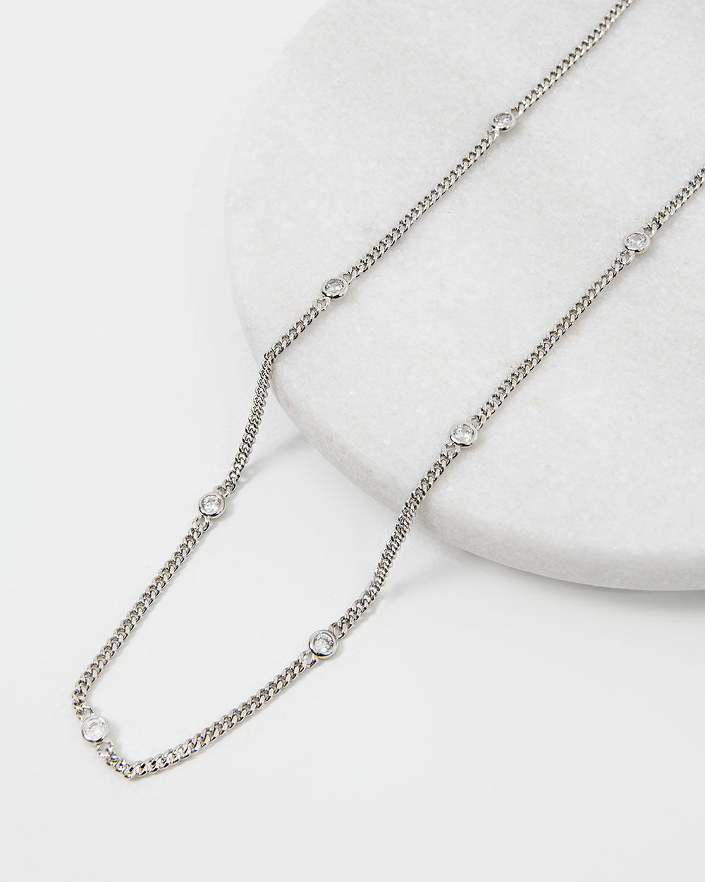 Serene Silver Necklace