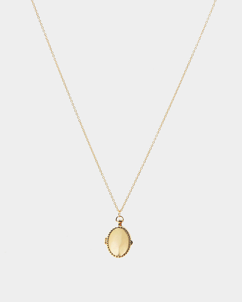 Iliana 16k Gold Long Locket