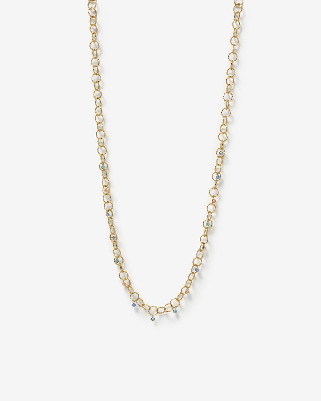 Amaris Crystal Chain Necklace