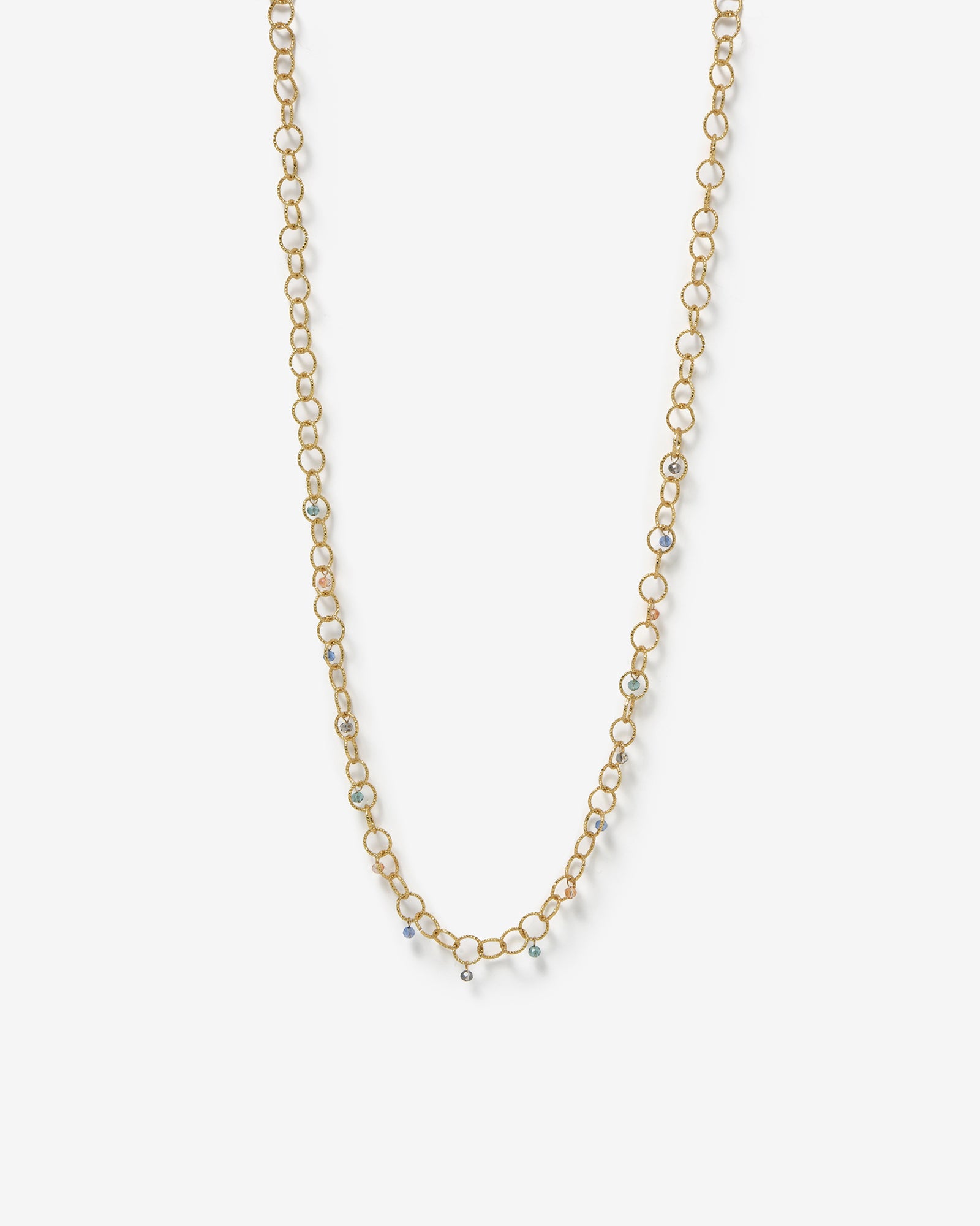 Amaris Crystal Chain Necklace