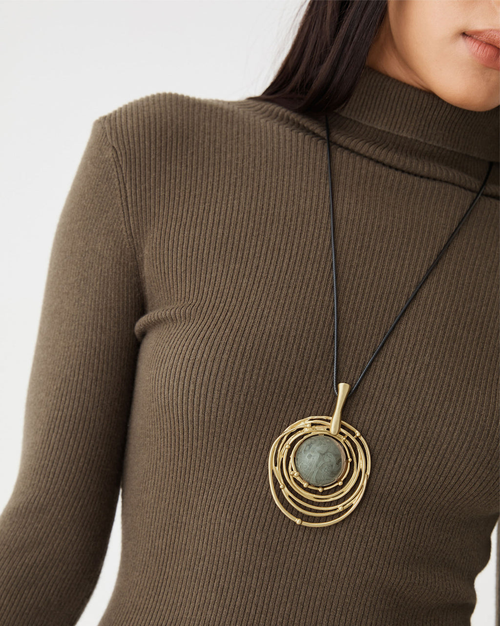 Gaia Gold Pendant